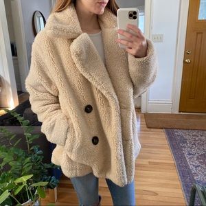 Free People Teddy Coat